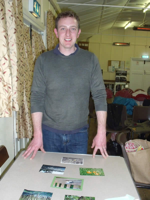 Will Cranstoun of Suffolk Wildlife Trust at W.I. March Meeting 2018