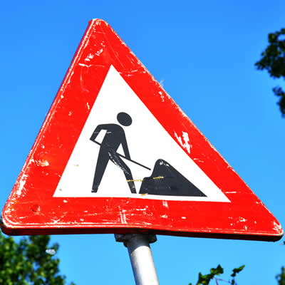 Roadworks - Church Road, Wickhambrook @ Church Road, Wickhambrook | Chevington | England | United Kingdom